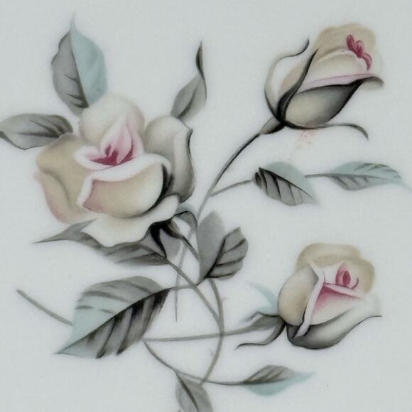 Vintage Noritake Margot Dinner Plates 10.5” Japan Porcelain #5605 Set of 4 - Picture 3 of 7